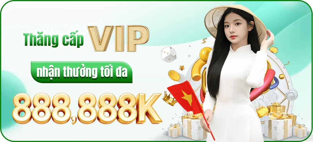 Thăng cấp VIP tặng 888.888k miên phí tại 98vv